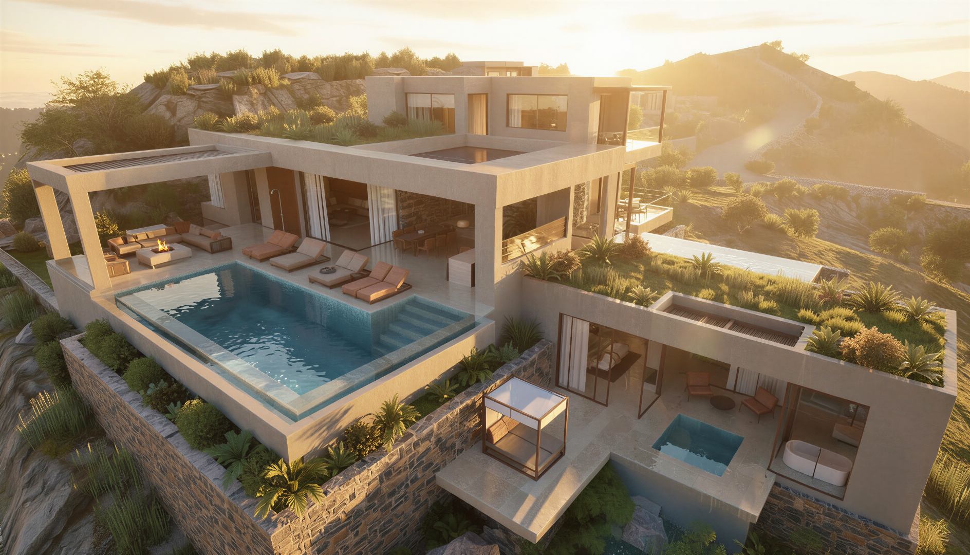 HOUSE A -AERIAL 1